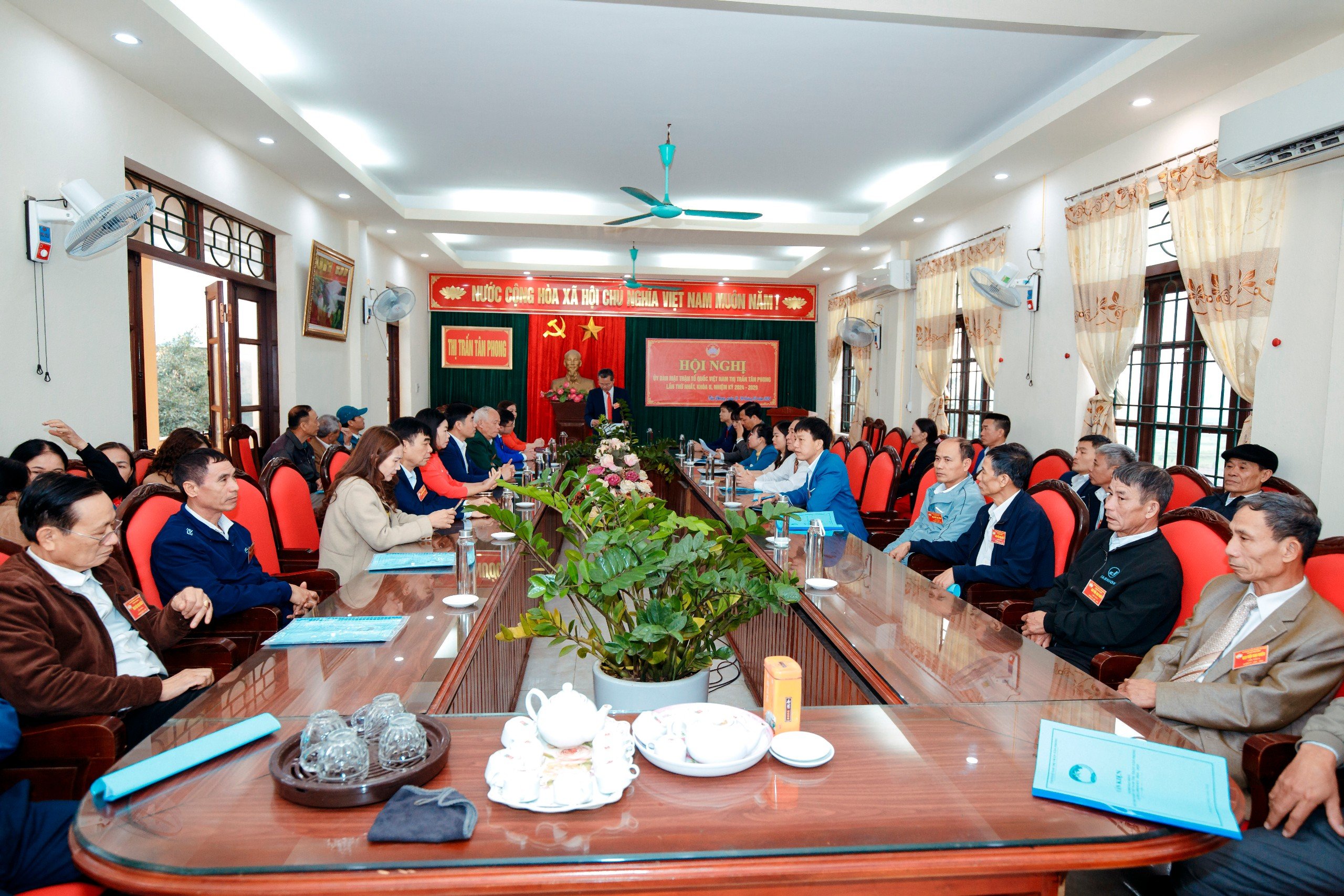 Đại hội Đại biểu Mặt trận Tổ quốc Việt Nam thị trấn Tân Phong khóa 2, nhiệm kỳ 2024 – 2029.